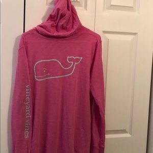 Whale Hooded L/S Tee
